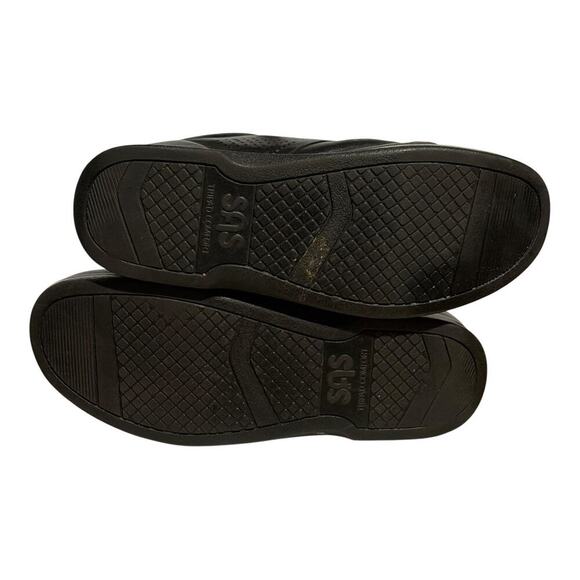 SAS Time Out Black Leather Strap Comfort Shoes Men's Size 13 Orthopedic Walking - Picture 8 of 8